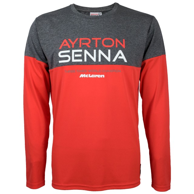 Ayrton Senna McLaren long tričko